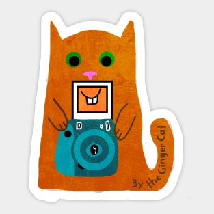 Say cheese Sticker